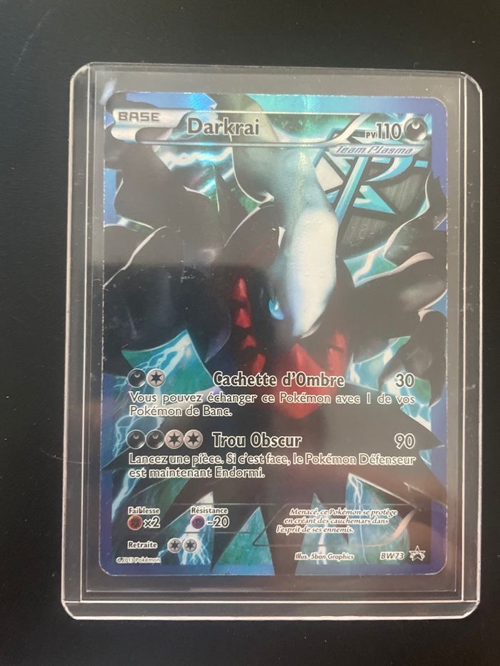 Carte darkrai team plasma de 2013