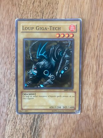 Carte Yu-Gi-Oh! Loup giga-tech MRD-F096