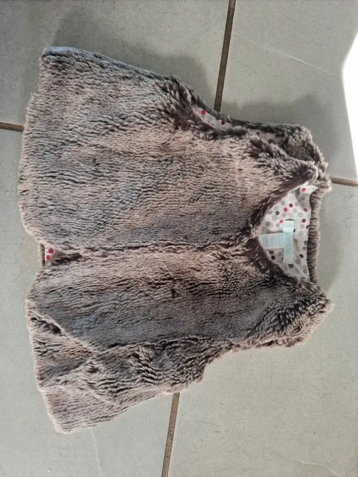 Gilet fourrure