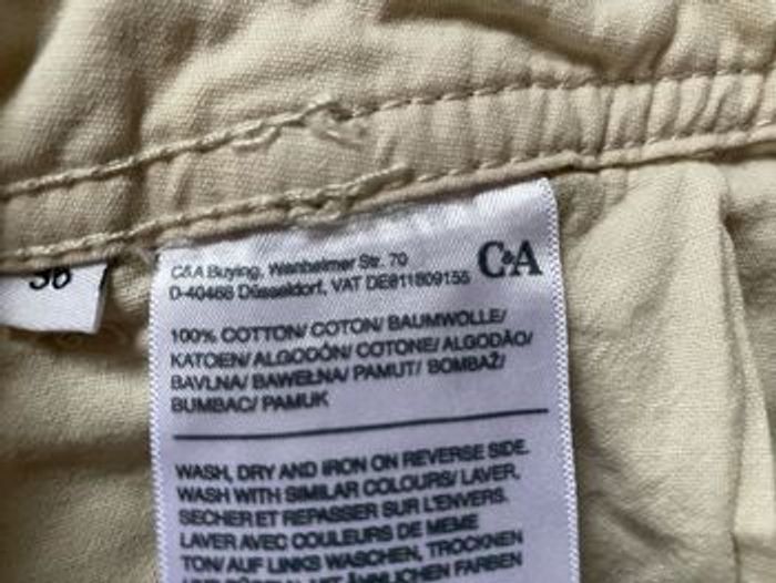 Pantalon cargo jambes larges 36 Clockhouse C&A - photo numéro 7