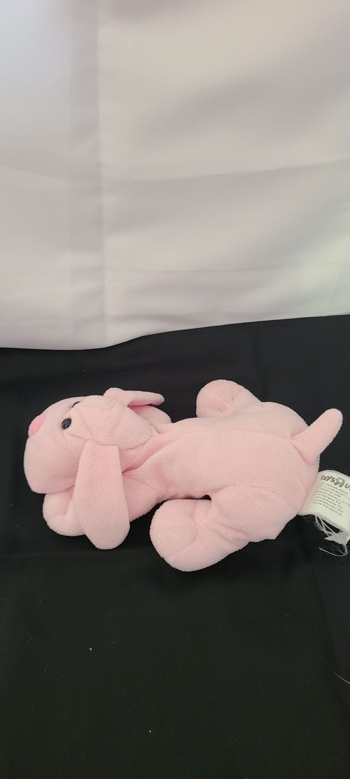 Doudou peluche TOYS R US chien rose rose 20cm - photo numéro 3