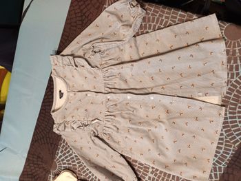 robe en velours fille 24 mois kiabi