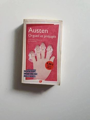 💍 Roman Orgueil et préjugés de Jane Austen 💍