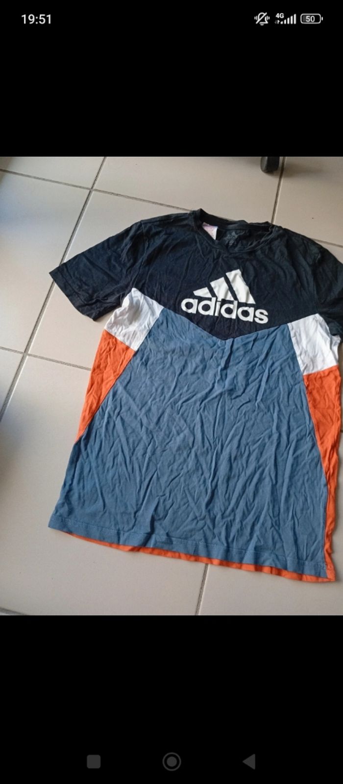 Tee shirt Adidas 15/16 ans