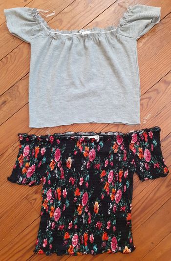 Lot 2 crop tops - Ardene et Heart Hips