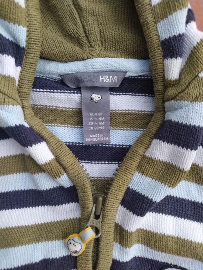 Veste garçon H&M, taille 4 mois. - photo numéro 3