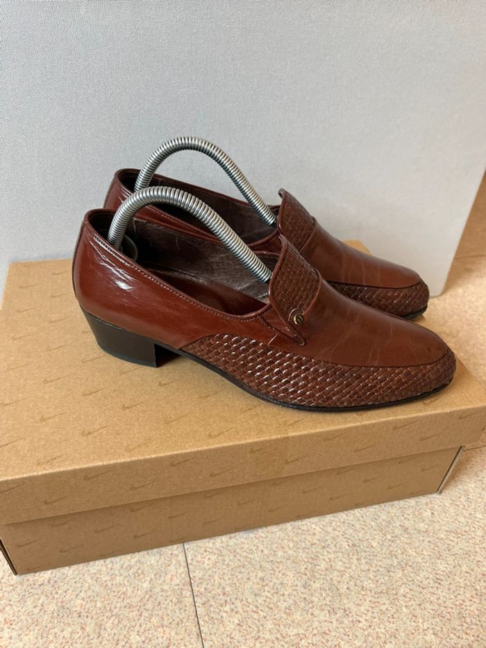 Chaussures Sans Lacets Marrons Jimmy Taille (40) - photo numéro 3