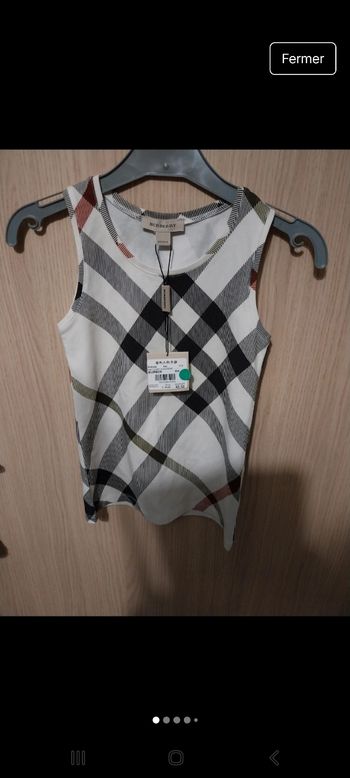 Tee-shirt burberry neuf