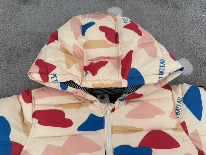 Petit Bateau - Doudoune Beige & Couleurs Taille 24 mois/86 cm - photo numéro 2
