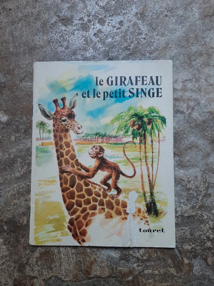 Le Girafeau et le petit singe