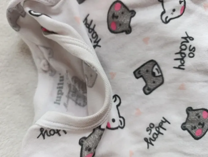Lot de 3 bodies 6 mois fille - photo numéro 6