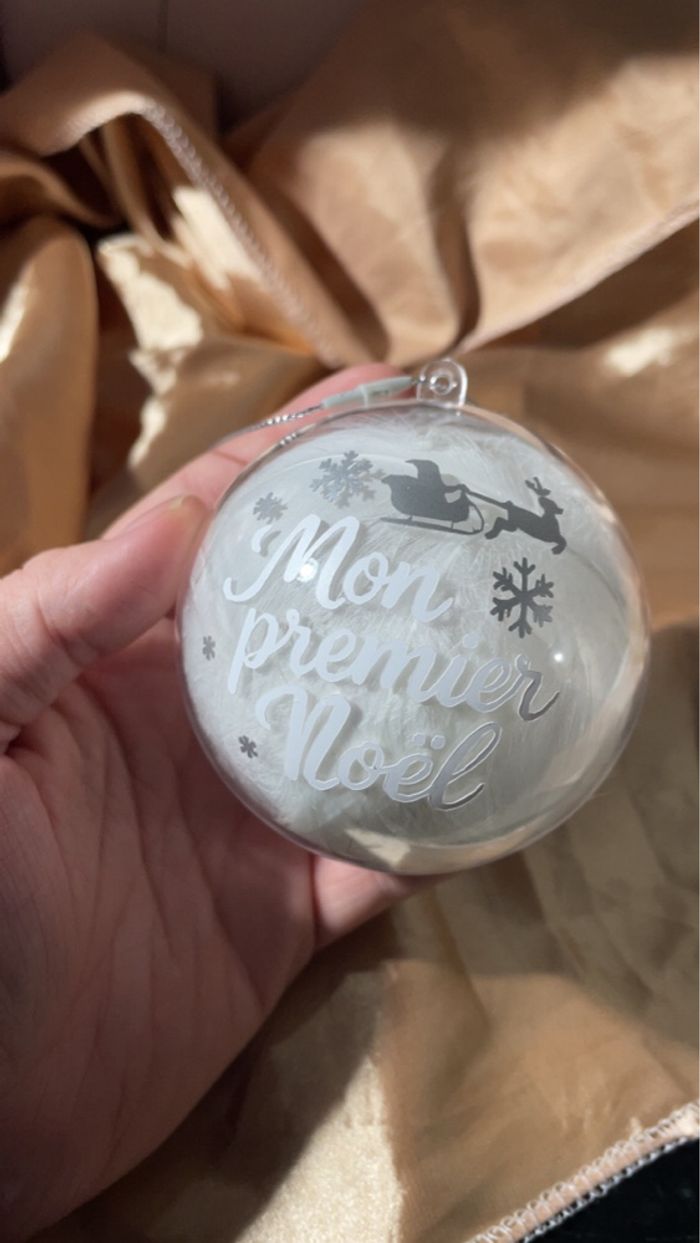 Boule de Noël personnalisé - photo numéro 2