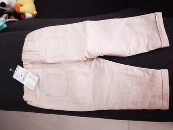 Pantalon garçon beige