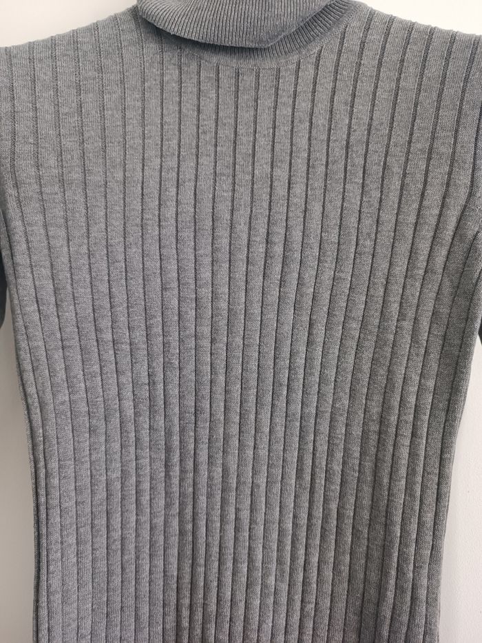 Robe pull grise taille L - photo numéro 2