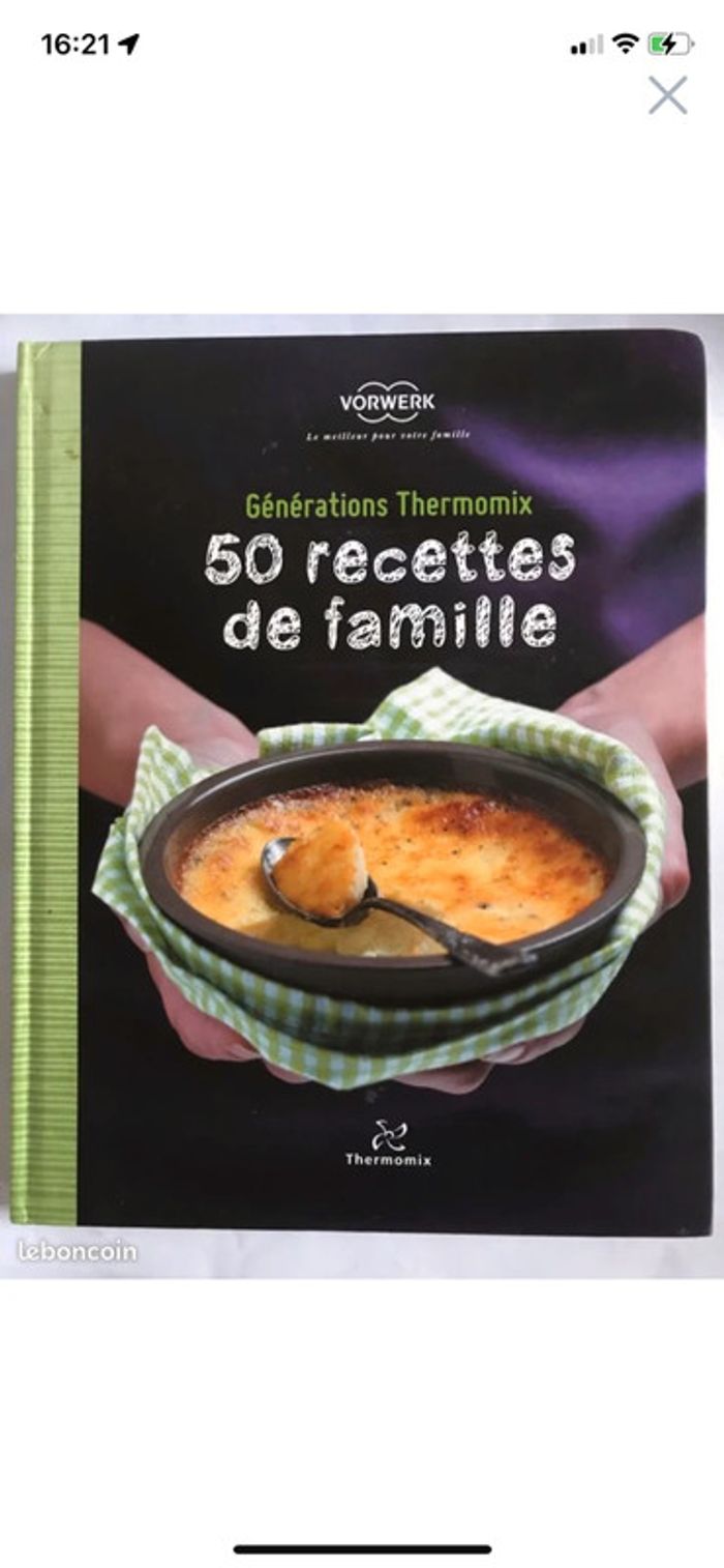 50 recettes de famille thermomix
