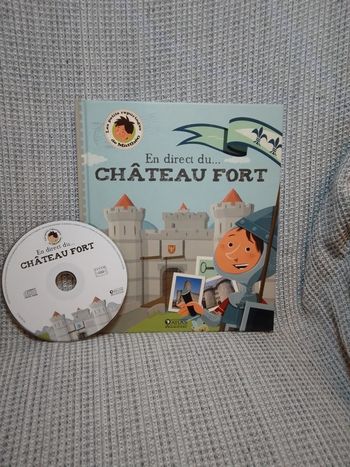 Livre + CD "En direct du Château Fort" - Les Petits reportages de Matthéo / Ed. Atlas