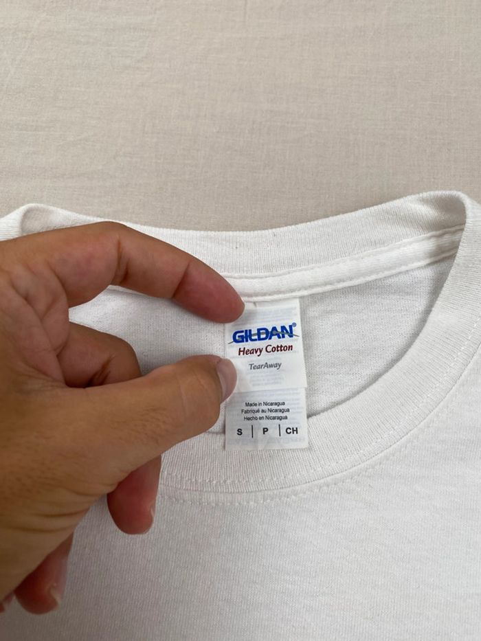 T-shirt imprimé sport USA, homme, été, Blanc S - photo numéro 4