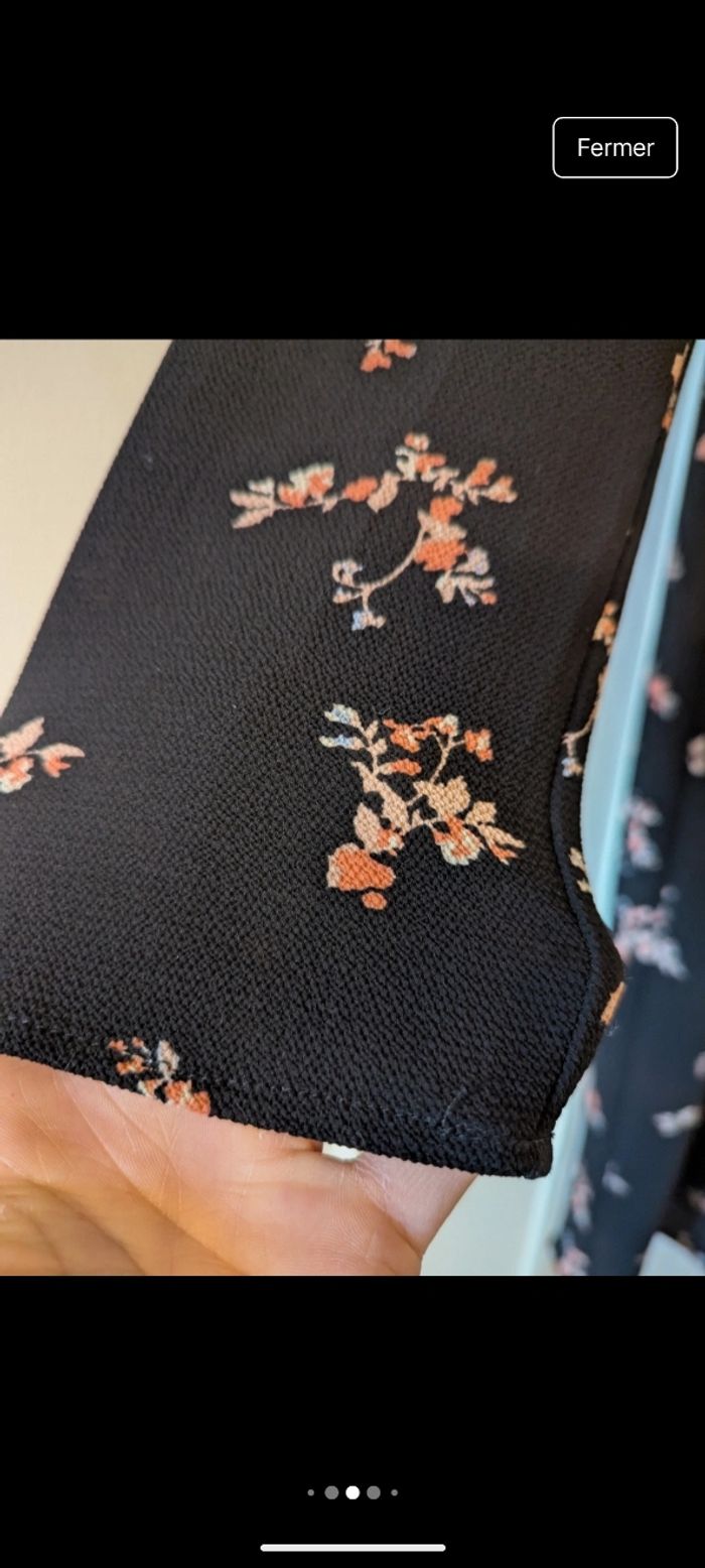 Robe de grossesse fleurie GEMO - photo numéro 4