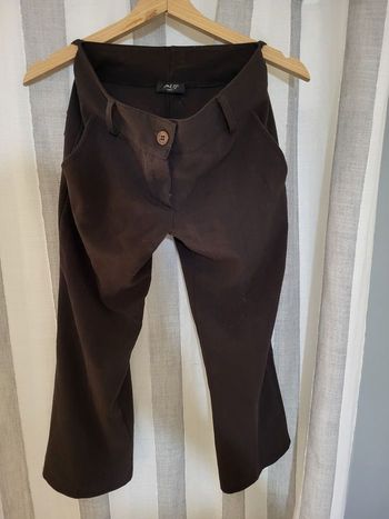 Pantacourt marron