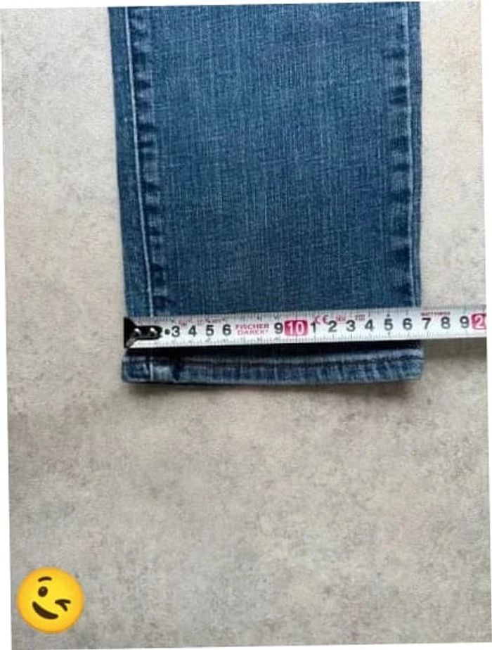 Jeans Levi's Mid Rise Skinny W30 FR40 L32 coupe skinny bleu Femme Women pan519b - photo numéro 5