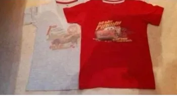 Lot de 2 tee-shirts car's