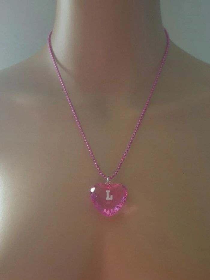 🩷 Collier cœur #emyfleury_bijoux
