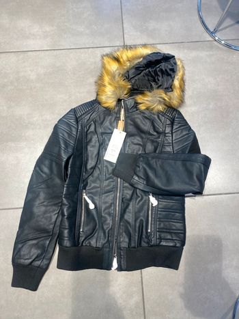 Veste simili cuir