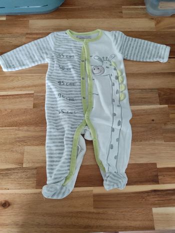 Pyjama velours 6 mois