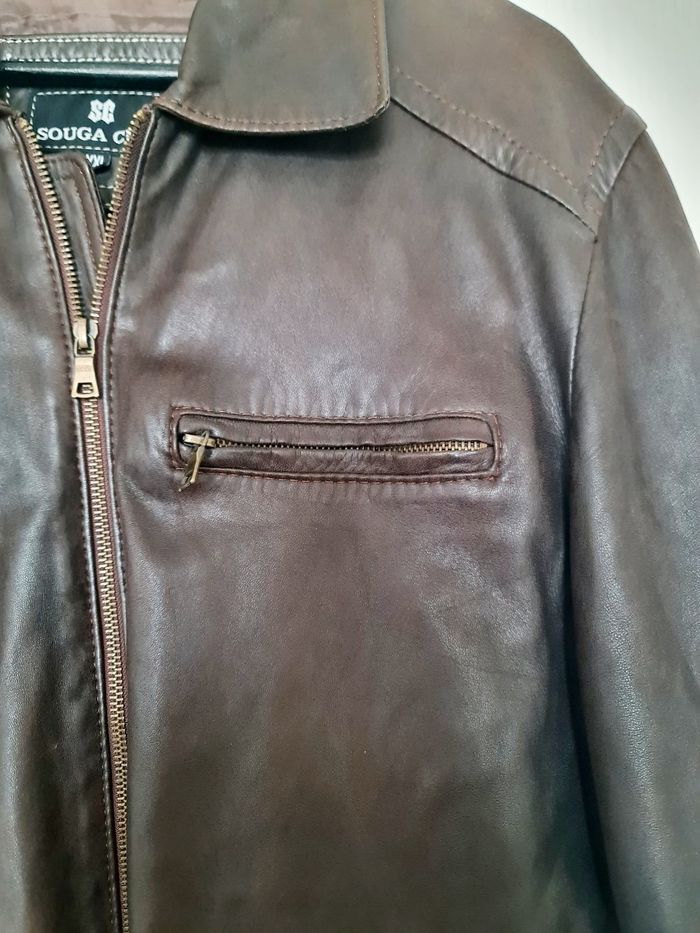 Veste en cuir homme - photo numéro 7