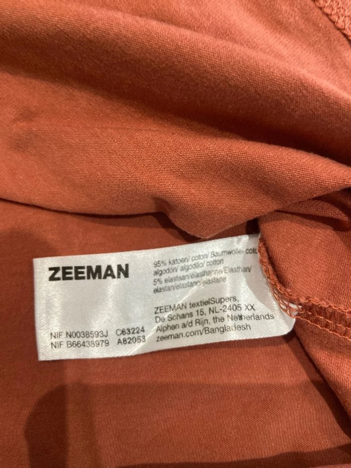 Teeshirt teracota imprimé - photo numéro 4