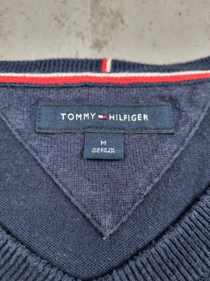 Pull col V Tommy Hilfiger losanges, M Hommes - photo numéro 6