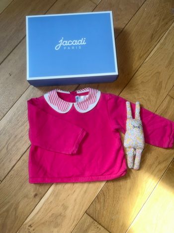 Sweat jacadi col 36 mois