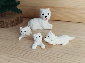 Barbie chienne et ses bébés Figurine animal domestique