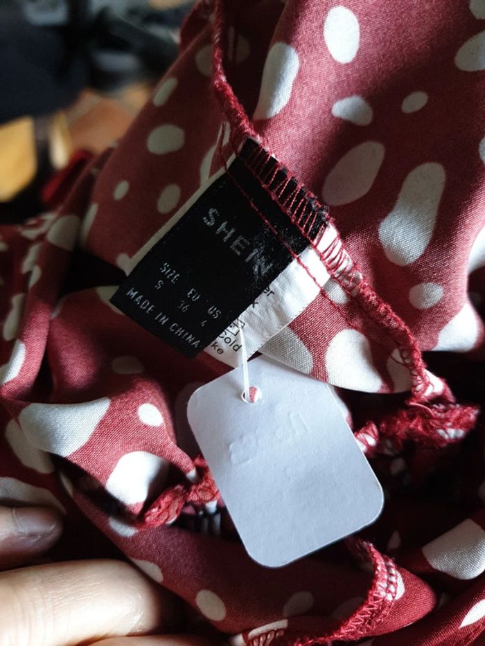 Top noué à pois - photo numéro 4
