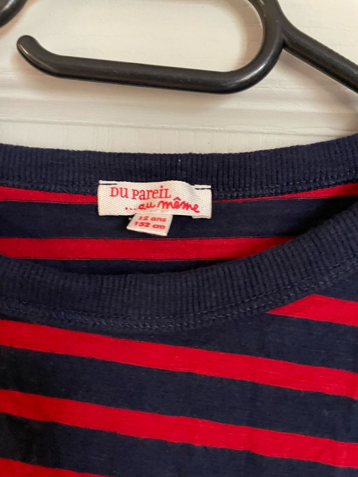 Lot t shirt rayes - photo numéro 3