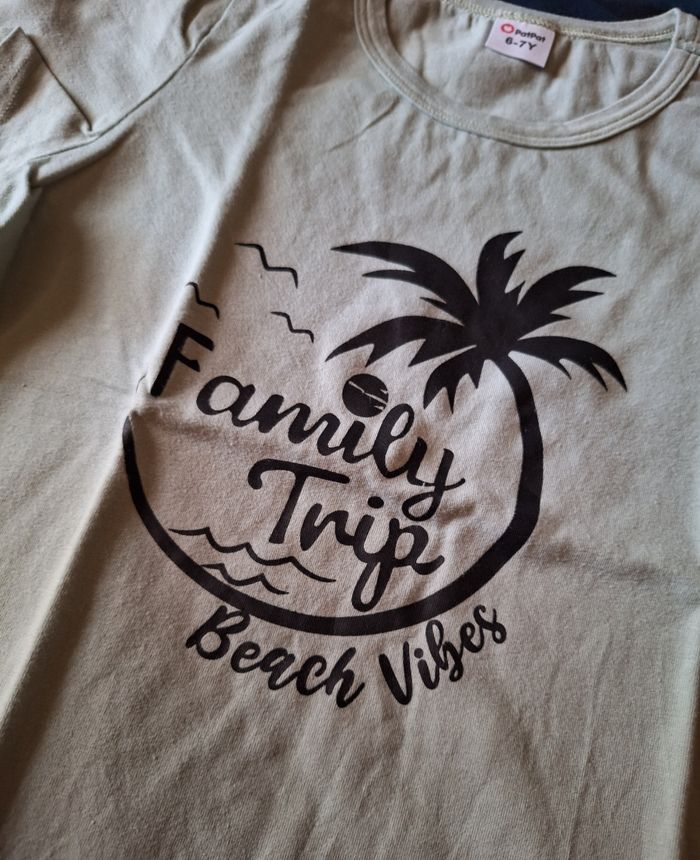 Tee-shirt manches courtes Family Trip 6-7:ans - photo numéro 2