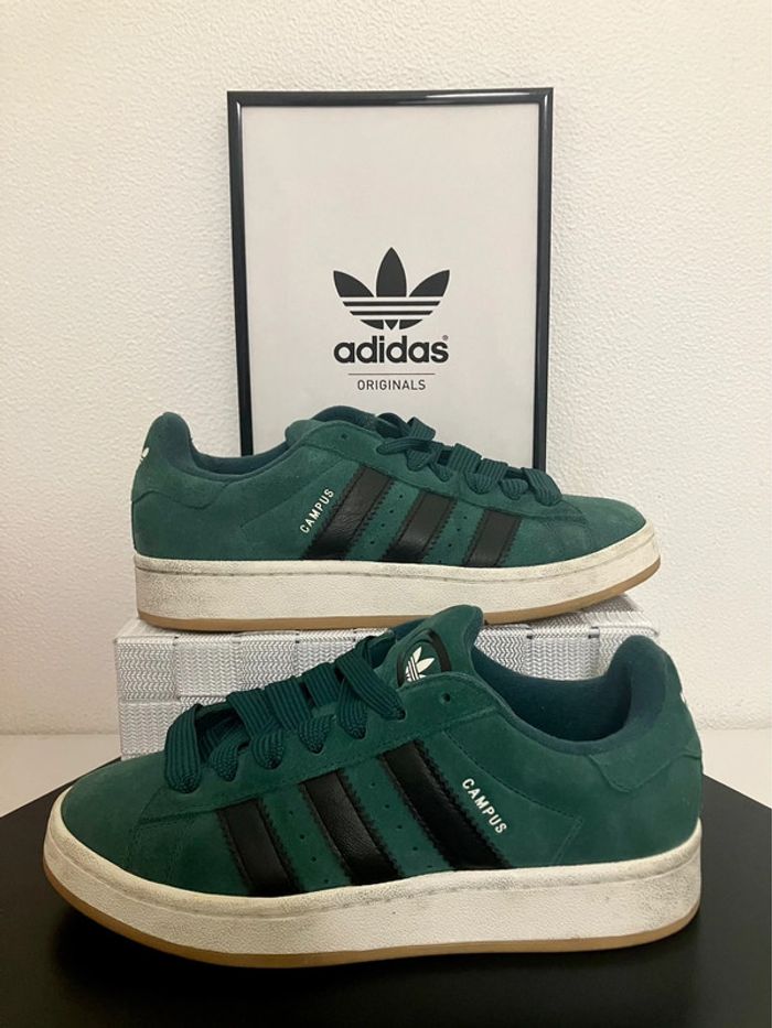 Adidas Originals Campus 00s Dark Green / Black