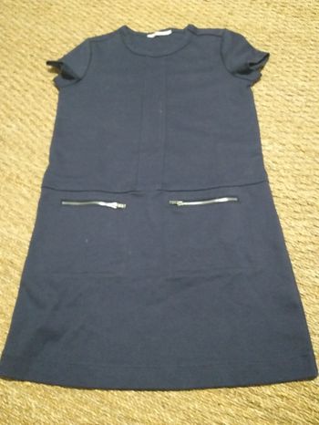 Robe bleu marine Monoprix 12 ans