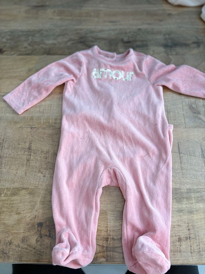 Pyjama rose « amour »