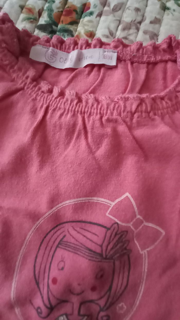 T-shirt fille 18 mois Baby by Gémo - photo numéro 2