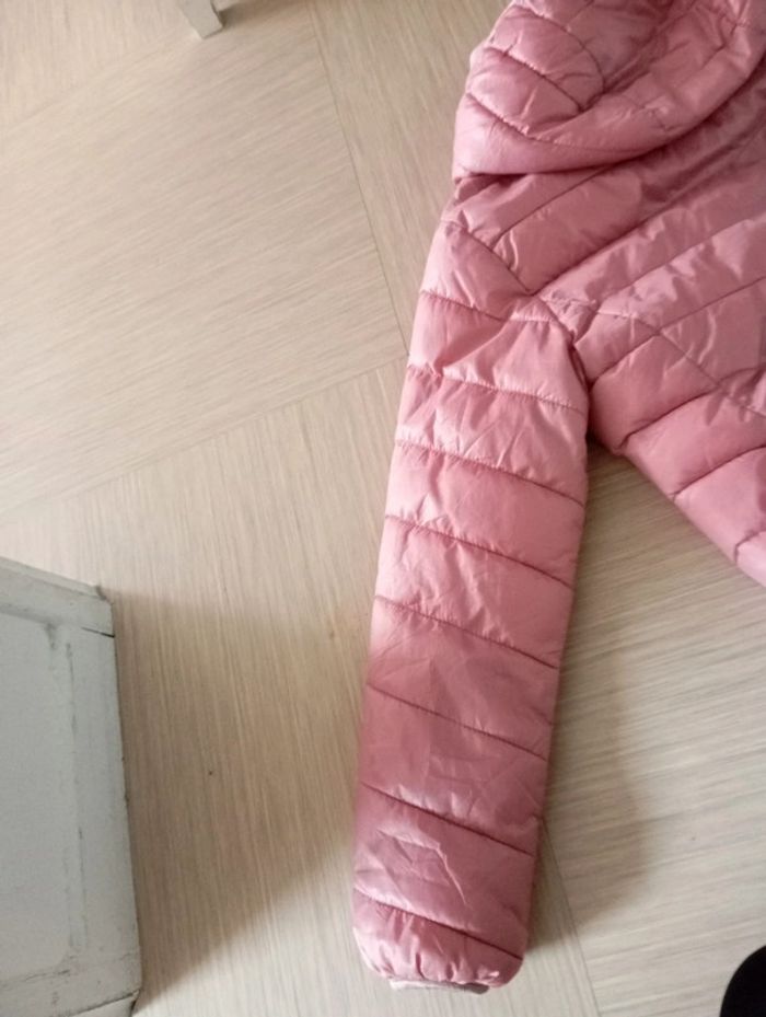 Blouson imperméable mi saison rose - photo numéro 6