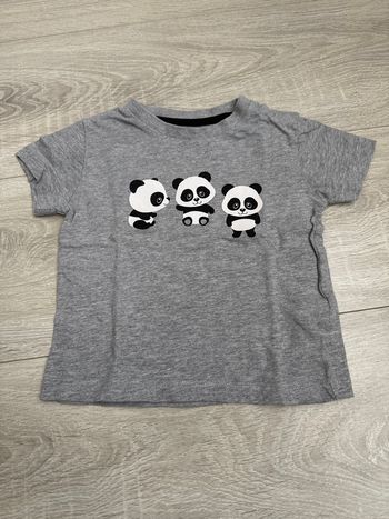 Tee shirt gris - Taille 12 mois 