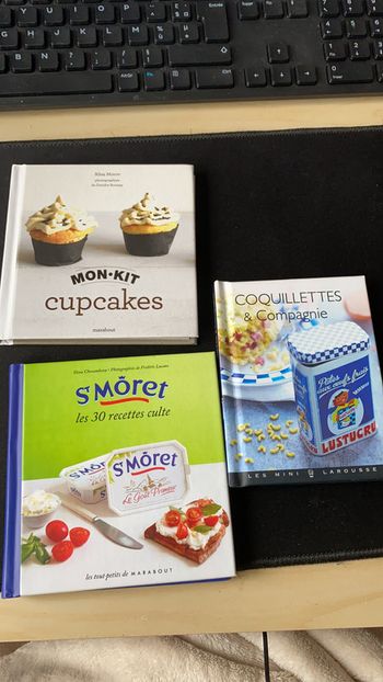 Lot petits livres de cuisine