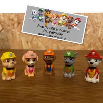 Idée Cadeau 🎁 Lot de 5 Figurines Dino rescue de la Pat Patrouille