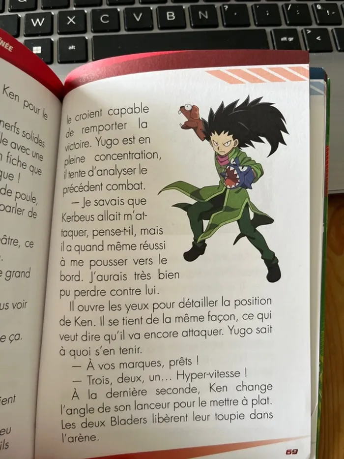 Livre beyblade tome 7 - photo numéro 3