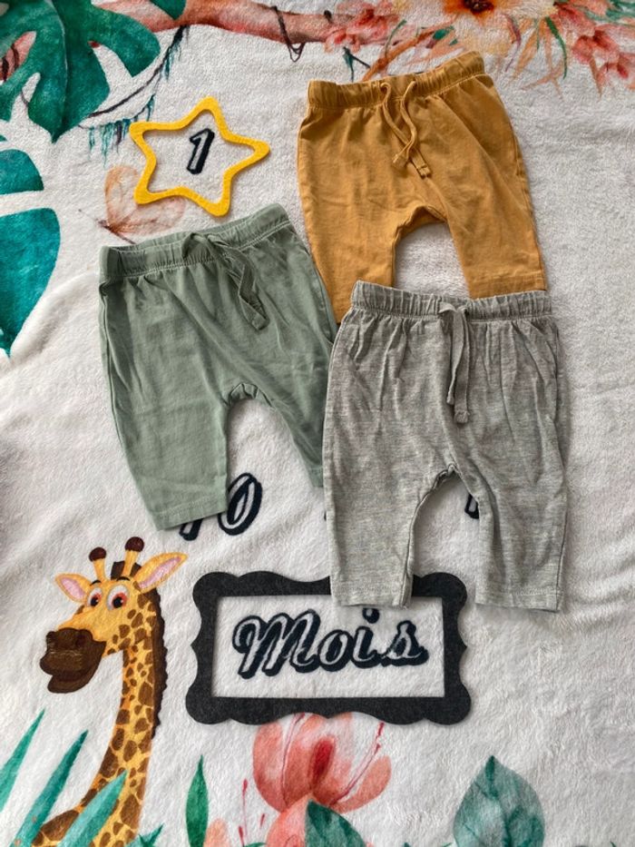 Lot de 3 pantalons 1 mois