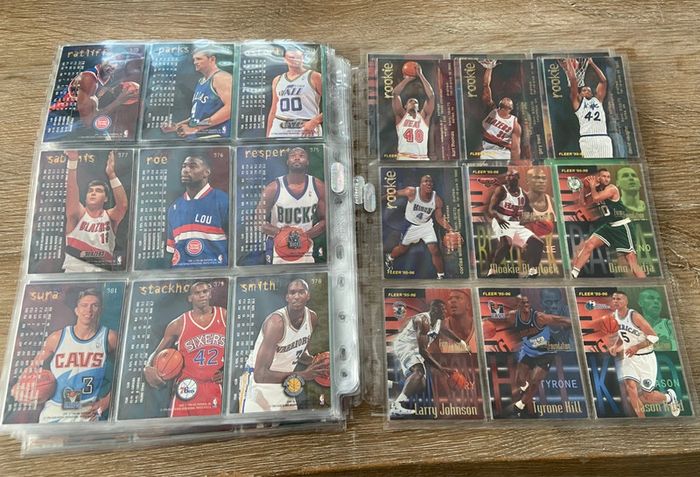 Lot de 149 cartes fleers 95-96 nba vintage - photo numéro 16