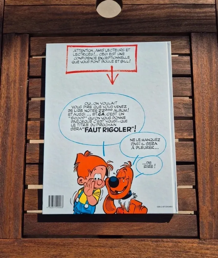 BD Boule et Bill 22 ! V’là Boule et Bill !  par Roba - photo numéro 2