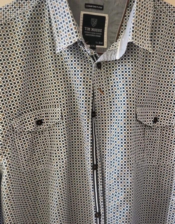 Magnifique chemise comfort fit pour homme| Tim Moore by jbc | xxl | 100% coton - photo numéro 4