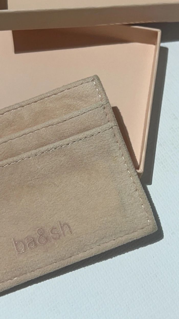 Porte carte rose ba&sh - photo numéro 5